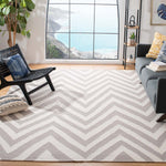 Safavieh Dhurries 568 Rug, DHU568 - Grey / Ivory