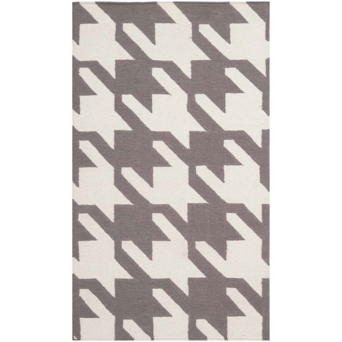 Safavieh Dhurries 569 Rug, DHU569 - Grey / Ivory