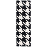 Safavieh Dhurries 570 Rug, DHU570 - Black / Ivory