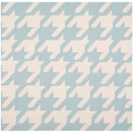 Safavieh Dhurries 570 Rug, DHU570 - Light Blue / Ivory