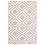 Safavieh Dhurries 571 Rug, DHU571 - Grey / Ivory