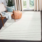 Safavieh Dhurries 575 Rug, DHU575 - Light Blue / Ivory