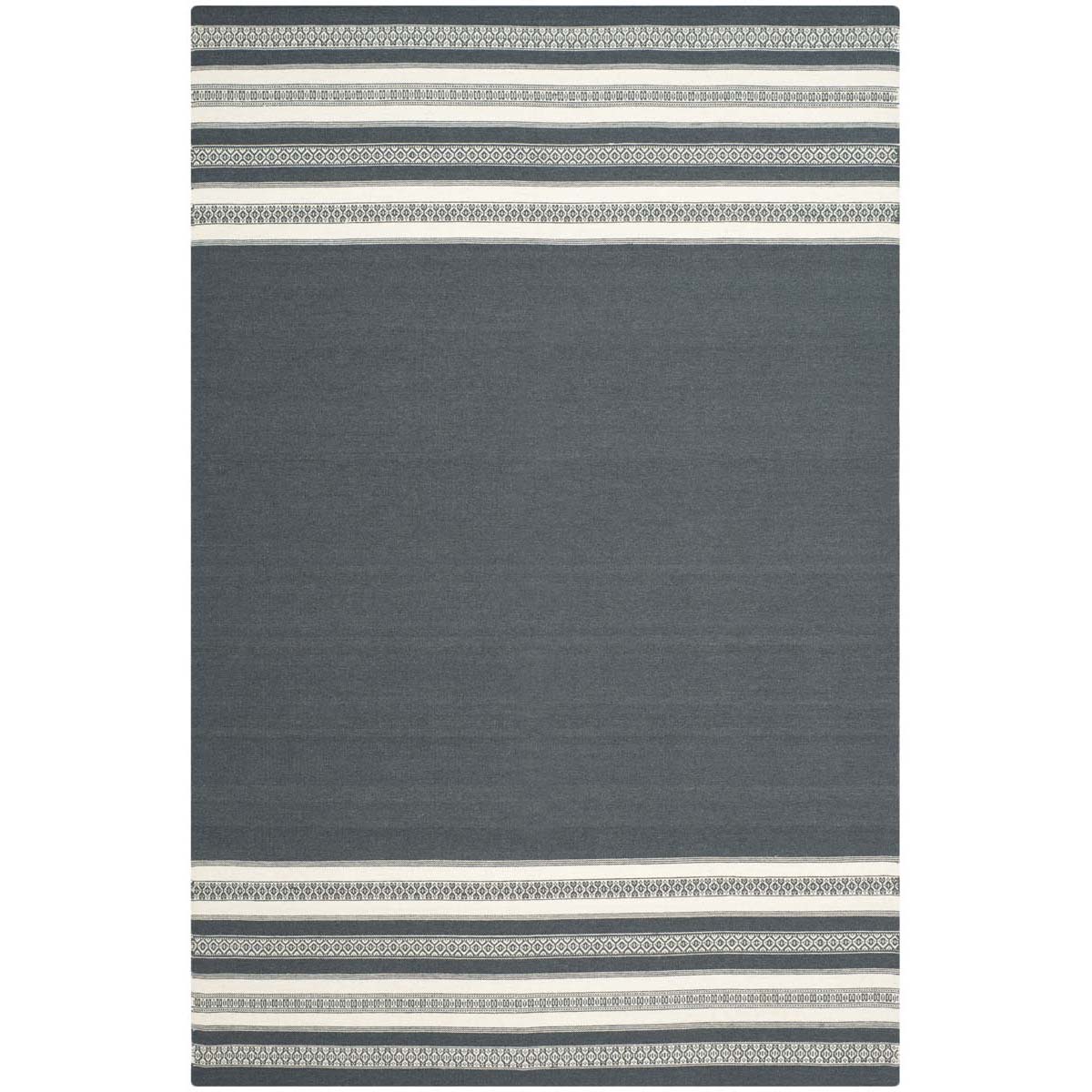 Safavieh Dhurries 601 Rug, DHU601 - Dark Grey