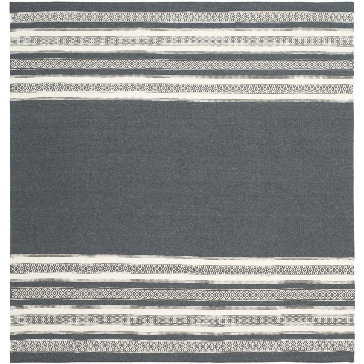 Safavieh Dhurries 601 Rug, DHU601 - Dark Grey