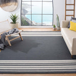 Safavieh Dhurries 601 Rug, DHU601 - Dark Grey