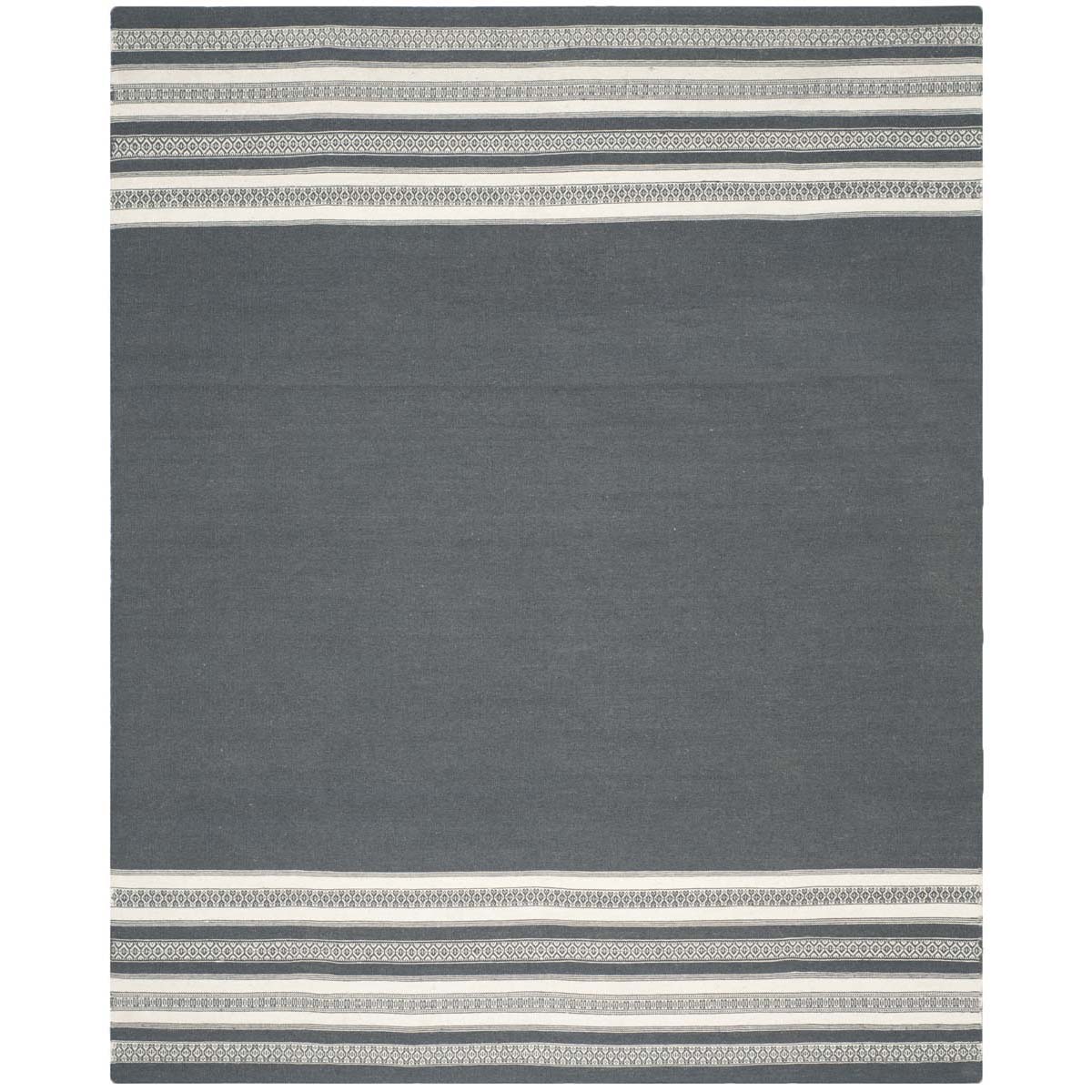 Safavieh Dhurries 601 Rug, DHU601 - Dark Grey