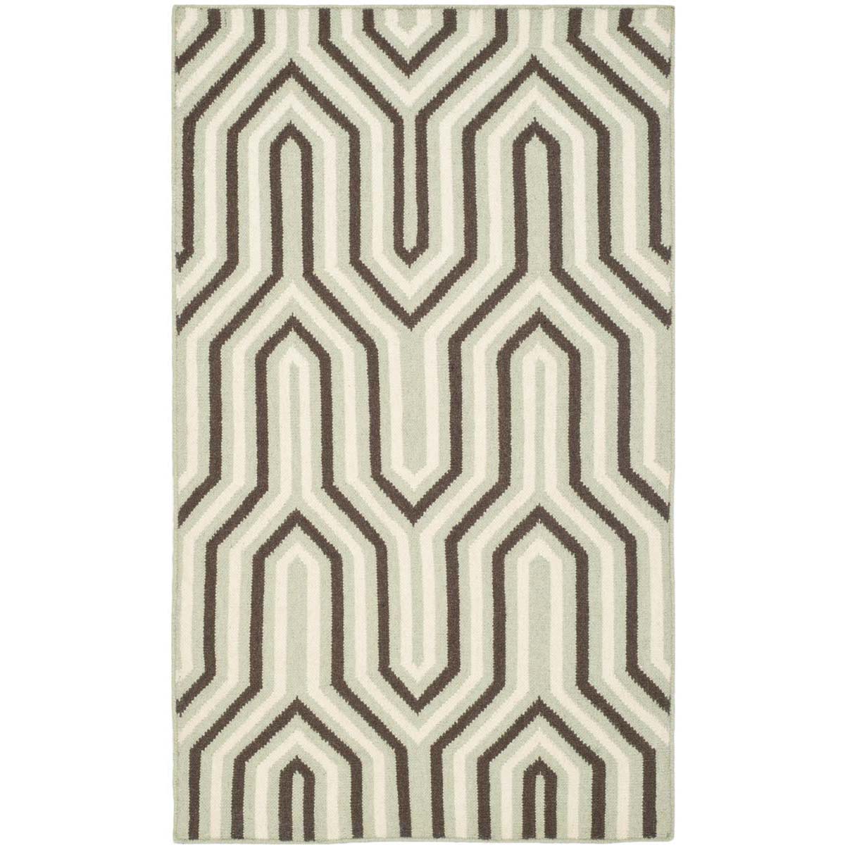 Safavieh Dhurries 622 Rug, DHU622 - Grey / Multi