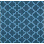 Safavieh Dhurries 623 Rug, DHU623 - Ink / Blue