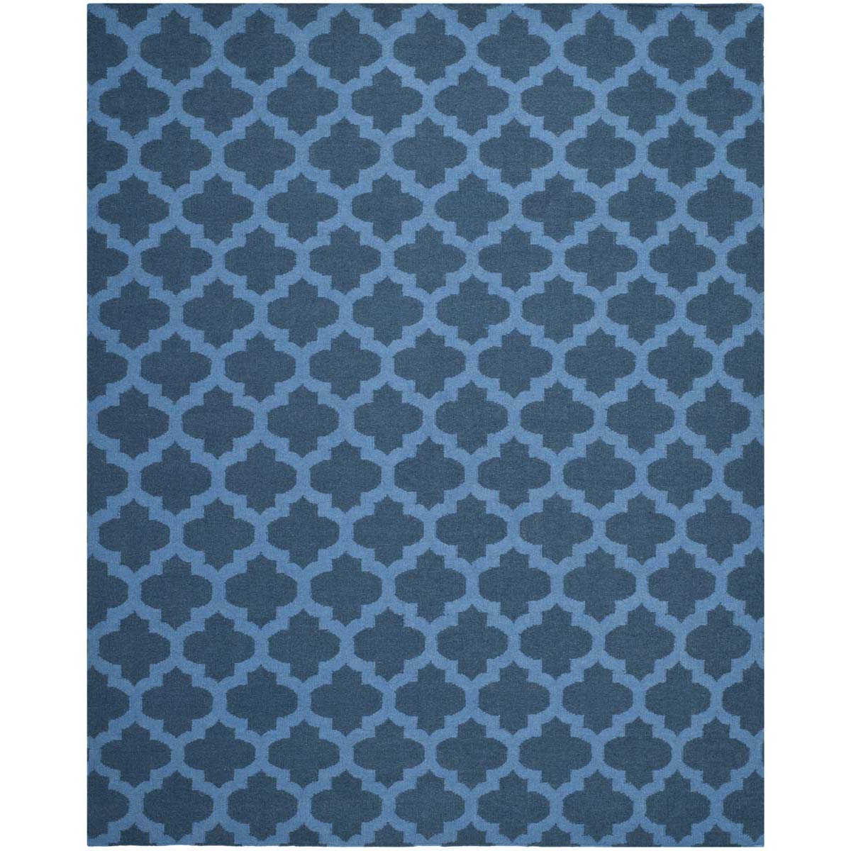 Safavieh Dhurries 623 Rug, DHU623 - Ink / Blue