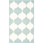 Safavieh Dhurries 624 Rug, DHU624 - Blue / Ivory