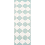 Safavieh Dhurries 624 Rug, DHU624 - Blue / Ivory