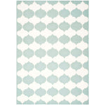 Safavieh Dhurries 624 Rug, DHU624 - Blue / Ivory