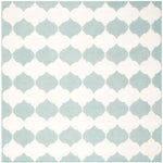 Safavieh Dhurries 624 Rug, DHU624 - Blue / Ivory