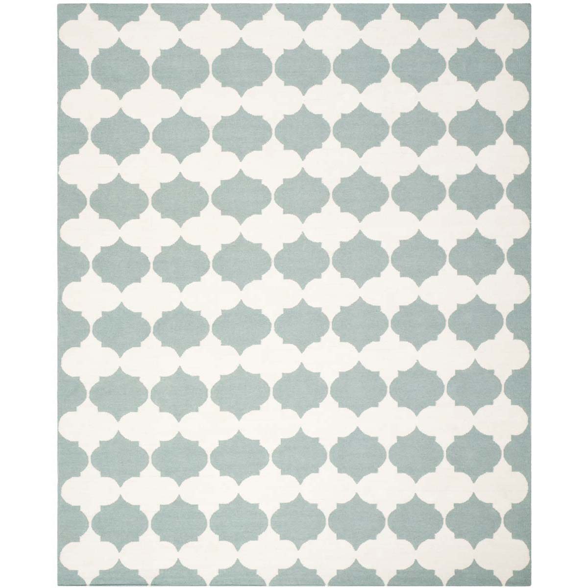 Safavieh Dhurries 624 Rug, DHU624 - Blue / Ivory