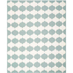 Safavieh Dhurries 624 Rug, DHU624 - Blue / Ivory