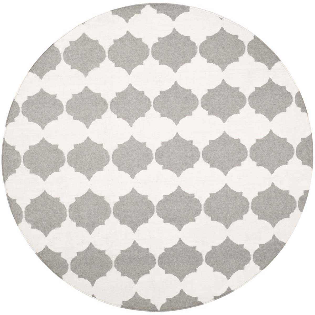 Safavieh Dhurries 624 Rug, DHU624 - Grey / Ivory