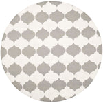 Safavieh Dhurries 624 Rug, DHU624 - Grey / Ivory