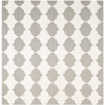 Safavieh Dhurries 624 Rug, DHU624 - Grey / Ivory