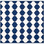 Safavieh Dhurries 624 Rug, DHU624 - Navy / Ivory