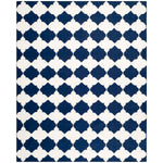 Safavieh Dhurries 624 Rug, DHU624 - Navy / Ivory