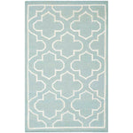 Safavieh Dhurries 625 Rug, DHU625 - Blue / Ivory