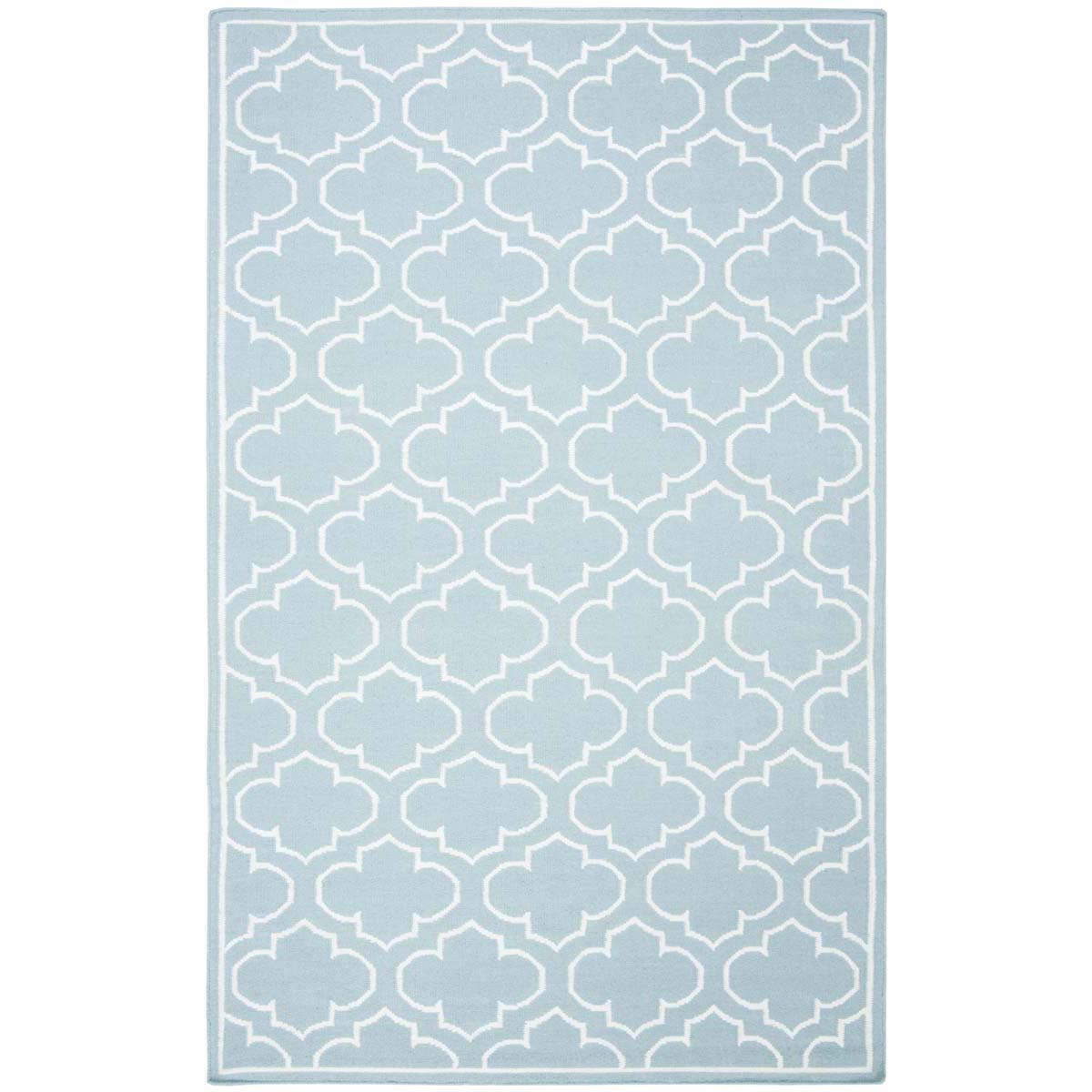 Safavieh Dhurries 625 Rug, DHU625 - Blue / Ivory