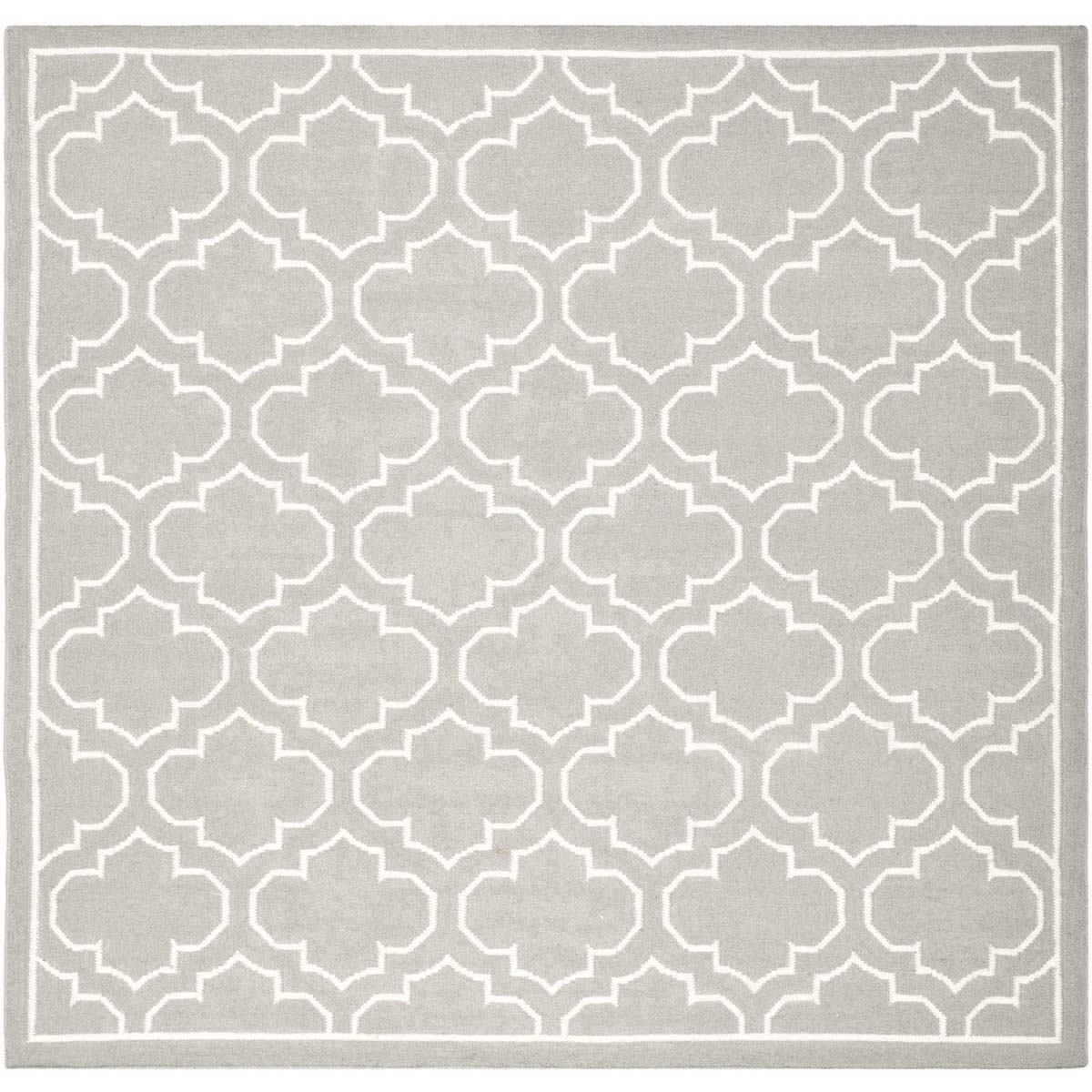 Safavieh Dhurries 625 Rug, DHU625 - Grey / Ivory