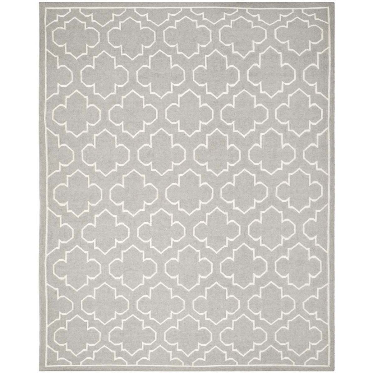 Safavieh Dhurries 625 Rug, DHU625 - Grey / Ivory