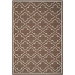 Safavieh Dhurries 625 Rug, DHU625 - Brown / Ivory