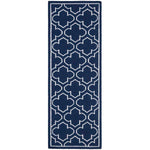 Safavieh Dhurries 625 Rug, DHU625 - Navy / Ivory