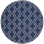 Safavieh Dhurries 625 Rug, DHU625 - Navy / Ivory