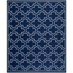 Safavieh Dhurries 625 Rug, DHU625 - Navy / Ivory