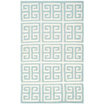 Safavieh Dhurries 626 Rug, DHU626 - Blue / Ivory