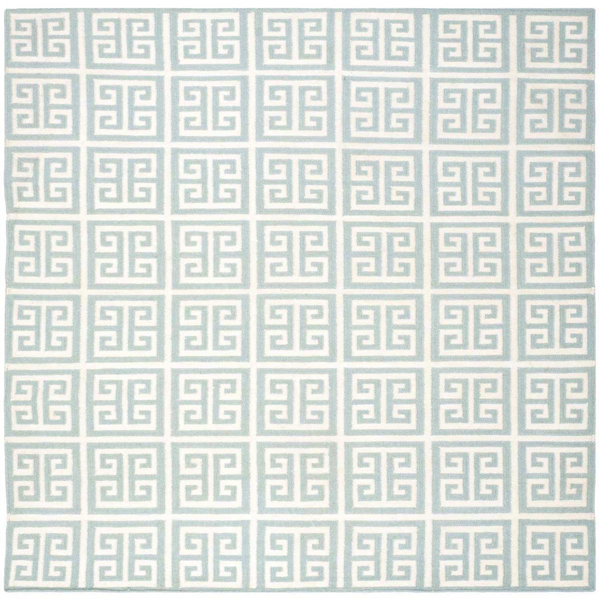 Safavieh Dhurries 626 Rug, DHU626 - Blue / Ivory