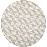 Safavieh Dhurries 626 Rug, DHU626 - Grey / Ivory