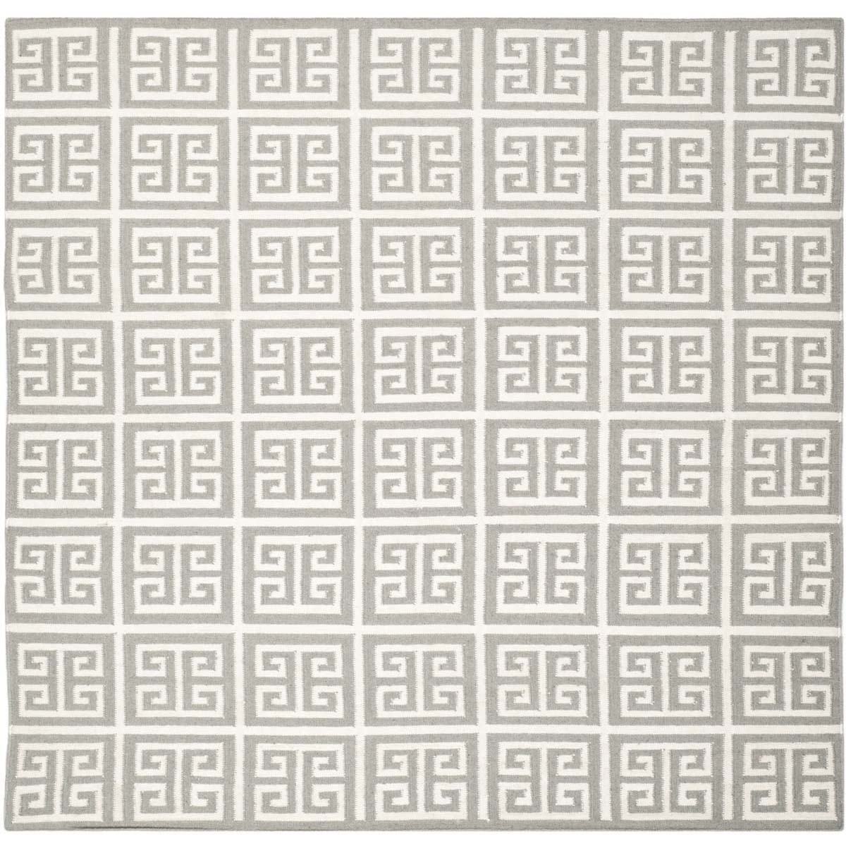 Safavieh Dhurries 626 Rug, DHU626 - Grey / Ivory