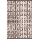 Safavieh Dhurries 626 Rug, DHU626 - Brown / Ivory