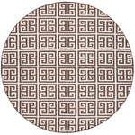 Safavieh Dhurries 626 Rug, DHU626 - Brown / Ivory