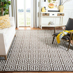 Safavieh Dhurries 626 Rug, DHU626 - Brown / Ivory