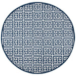 Safavieh Dhurries 626 Rug, DHU626 - Navy / Ivory