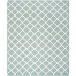 Safavieh Dhurries 627 Rug, DHU627 - Blue / Ivory