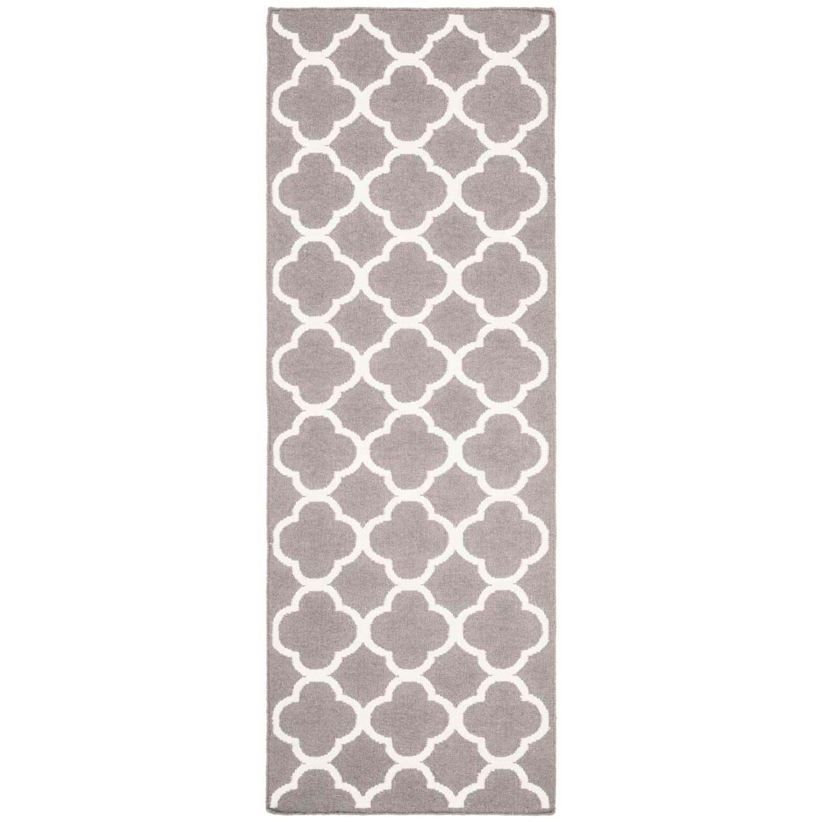 Safavieh Dhurries 627 Rug, DHU627 - Grey / Ivory