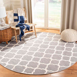 Safavieh Dhurries 627 Rug, DHU627 - Grey / Ivory