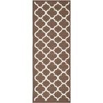 Safavieh Dhurries 627 Rug, DHU627 - Brown / Ivory