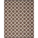 Safavieh Dhurries 627 Rug, DHU627 - Brown / Ivory