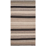 Safavieh Dhurries 628 Rug, DHU628 - Natural / Black