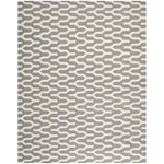 Safavieh Dhurries 630 Rug, DHU630 - Silver / Ivory