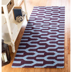 Safavieh Dhurries 630 Rug, DHU630 - Purple / Blue