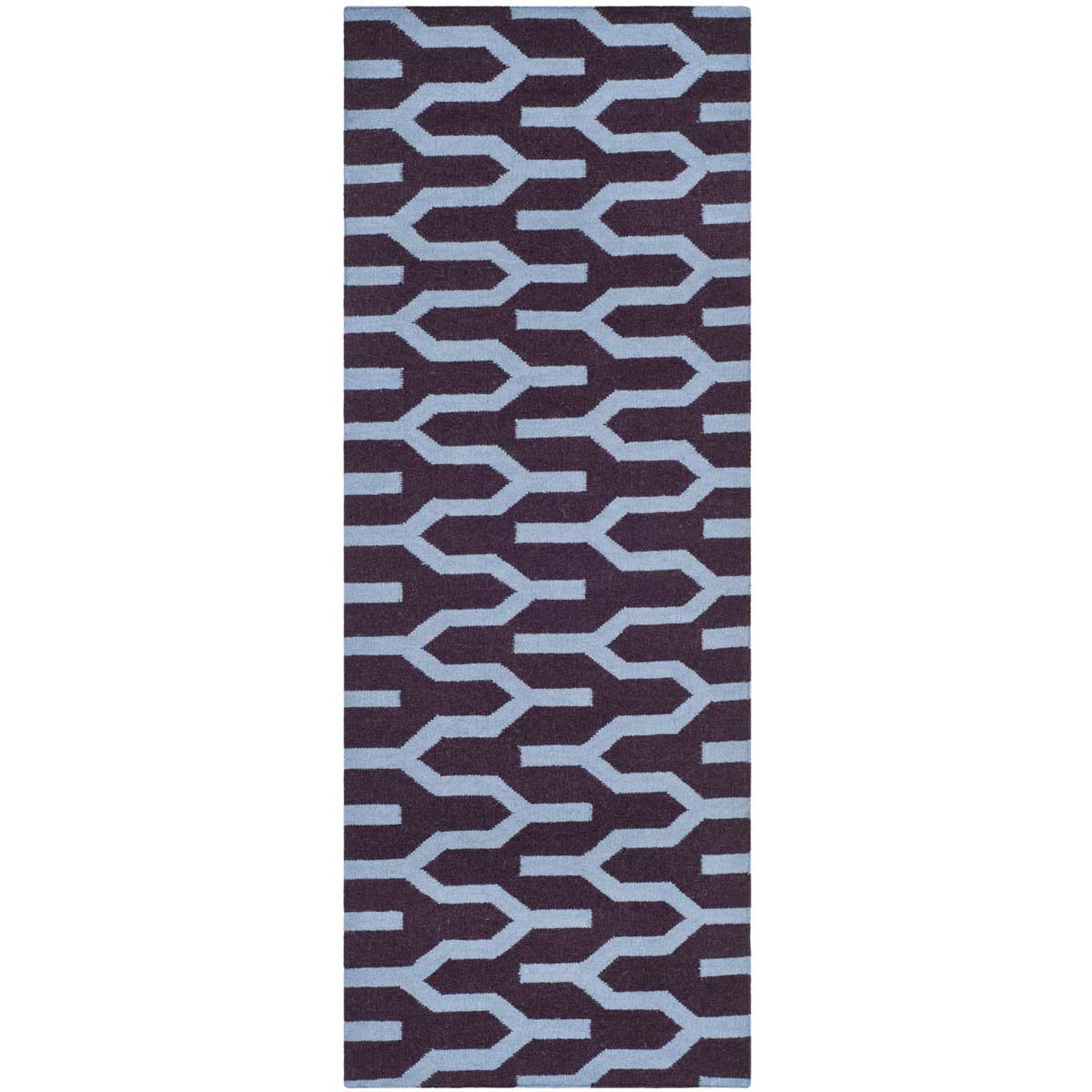 Safavieh Dhurries 630 Rug, DHU630 - Purple / Blue