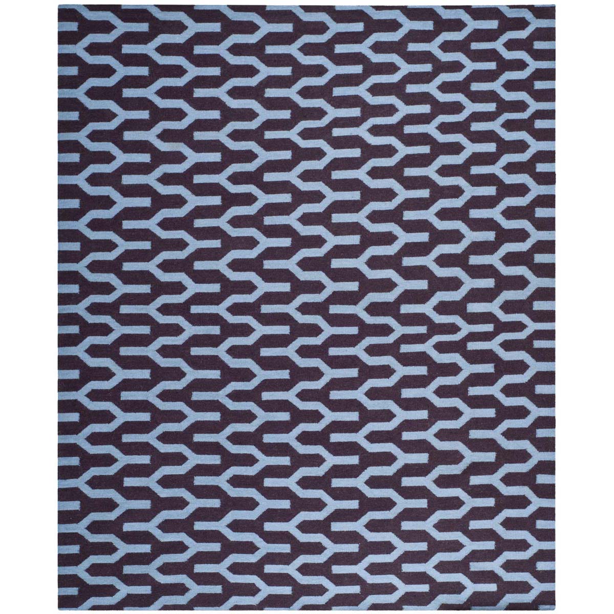 Safavieh Dhurries 630 Rug, DHU630 - Purple / Blue